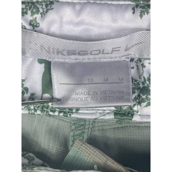 Nike Golf Womes M Capri Pants Multicolor Plaid Pockets Zipper‎ Fly Regular Fit - Picture 3 of 13